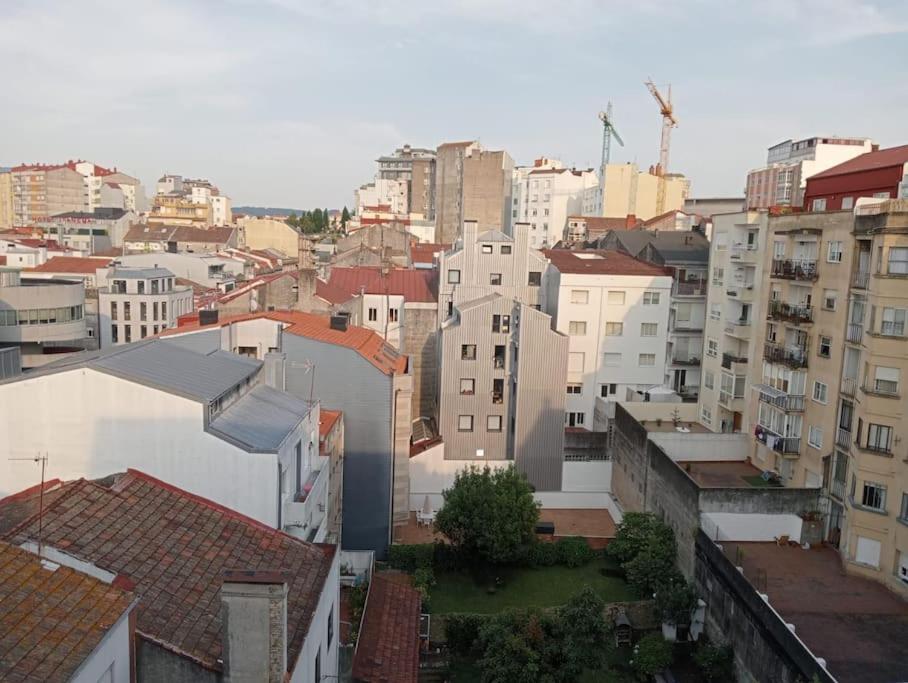 Atico Con Terraza En El Centro De Vigo Apartment ภายนอก รูปภาพ