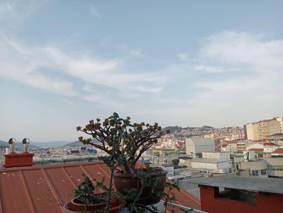 Atico Con Terraza En El Centro De Vigo Apartment ภายนอก รูปภาพ