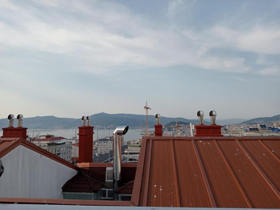 Atico Con Terraza En El Centro De Vigo Apartment ภายนอก รูปภาพ